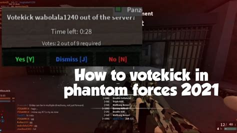 how to votekick someone in phantom forces